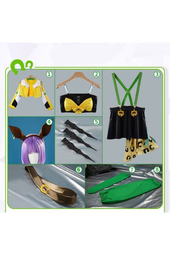 2XXT Cosplay Uma Musume Pretty Derby Jungle Pocket Race Outfit Cosplay Costume